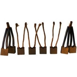 Juego de escobillas para motor de arranque Valéo / Paris-rhone D13E