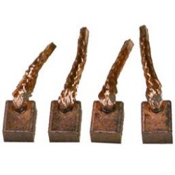 Juego de escobillas para motor de arranque Valéo D7E