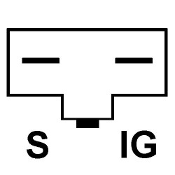 Alternatore sostituisce Denso 100211-5800 / 100211-0790 / 100211-0292