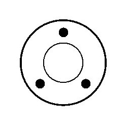 Solenoide para motor de arranque Bosch  0001107049 / 0001108188