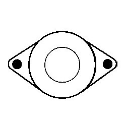 Solenoide per motorino di avviamento Lucas M127/2.8 kW / 063227501010 / 063227508010
