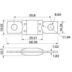 Fusible Méga 40A