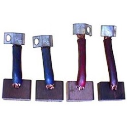 Juego de escobillas para motor de arranque Bosch 001367001 / 0001367002 / 0001367003