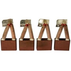 Juego de escobillas para motor de arranque Bosch 0001421001 / 0001421002 / 0001421003