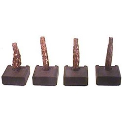 Juego de escobillas / charbon  para motor de arranque  Bosch 0001219001 / 0001219002 / 0001219003