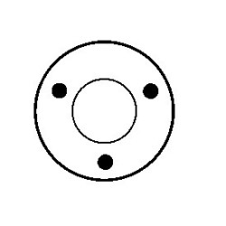 Solenoide para motor de arranque Bosch 0001108018 / 0001108042 / 0001108063