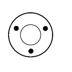 Relè per motorino di avviamento Bosch 0001218168 / 0001218768 / 0001218820