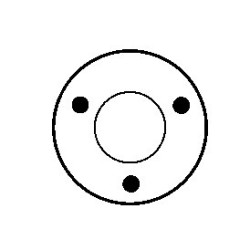 Relè per motorino di avviamento Bosch 0001112007 / 0001112032 / 9000333114