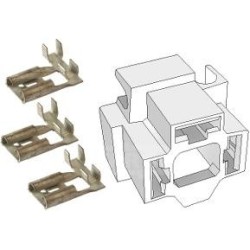 Kit Porte lampe para  douille P43t