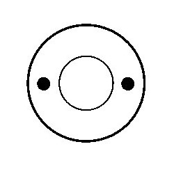 Solenoide per motorino di avviamento Hitachi s114-850 / S114-850A / S114-850B