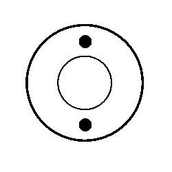 Relais / solenoide pour démarreur Hitachi S114-630 / S114-769