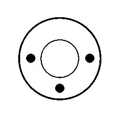 Contacteur / Solénoïde pour démarreur Bosch 0001123002 / 0001123003 Contacteur / Solénoïde pour démarreur Bosch 0001123002 / 0001123003