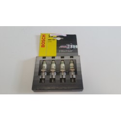 Juego de 4 bujías de encendido Bosch WR7BC para Opel 