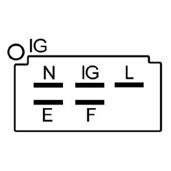 Regulador sustituye Hitachi tl1z-48 / tl1z-46 / tl1z-08