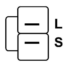 Regulador para alternador Hitachi LR165-707 / LR165-707B