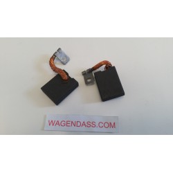 Juego de escobillas / Carbón para dinamo Fiat R 115.300/12.2000