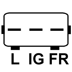 Alternador sustituye Denso 102211-2223 / 102211-2222 / 102211-2221 para Mini