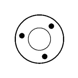 Solenoide para motor de arranque 0001354012 / 0001354027