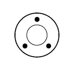  Solenoide para motor de arranque Bosch 0001108052 / 0001108056 / 0001108154