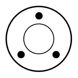 Relais / Solénoide pour démarreur D6RA26 / D6RA30 / D6RA47