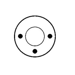 Solenoide para motor de arranque 0001106016 / 0001107080 / 0001116004