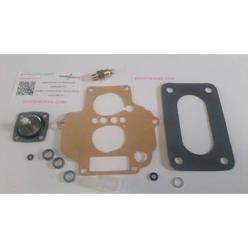 Kit di guarnizioni del carburatore 30/32DMTE 11/250 sur Fiat Uno / Ritmo