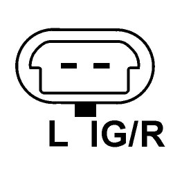 Regulador para alternador valéo 2655476 / 2655866 / TA000A52201