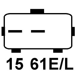 Regulador para alternador valéo SG12B029 / SG12B039 / 2542377B