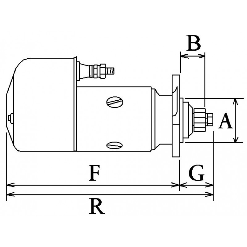 Anlasser BOSCH 0001417001