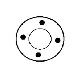 Relais / solenoide pour démarreur Mitsubishi M6T20071 / m6t20471
