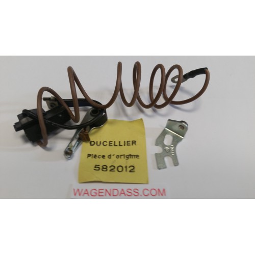 Contact breaker / vis platinées DUCELLIER 582012 for ignition coil