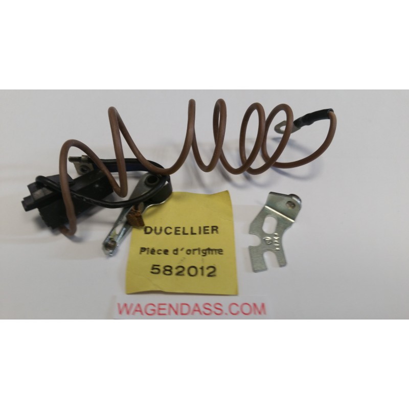Contact breaker / vis platinées DUCELLIER 582012 for ignition coil