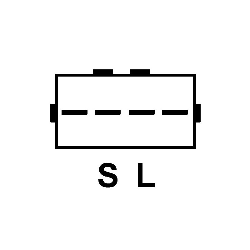 Regler für lichtmaschine HITACHI lr1100-711 / LR1100-711B / LR1100-725