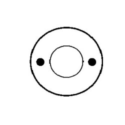 Relais / solenoide pour démarreur Denso 128000-2621 / 128000-2631 / 128000-2980