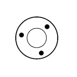 Solenoide para motor de arranque Bosch 0001231013 / 0001368313