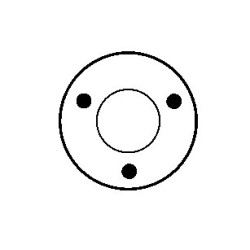 Solenoid for starter MAGNETI MARELLI 63217116 / MT68P / MT71H