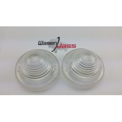 Jeu de 2 cabochons AXO cristals para feu / otpique