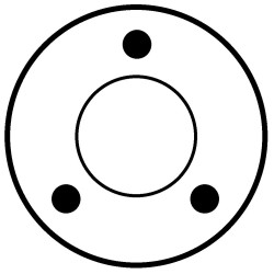Contacteur / Solénoïde pour démarreur 0001107030 / 0001107075