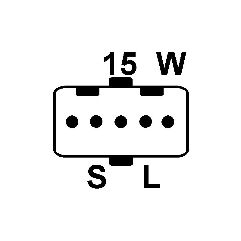 Alternador sustituye Bosch 0123525501 para MAN / Neoplan