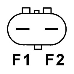 Alternateur remplace Denso 121000-4391 / 121000-4390 pour Jeep