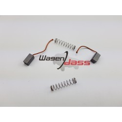 Juego de escobillas / charbon para alternador Ducellier 7500 / 7501 / 7504