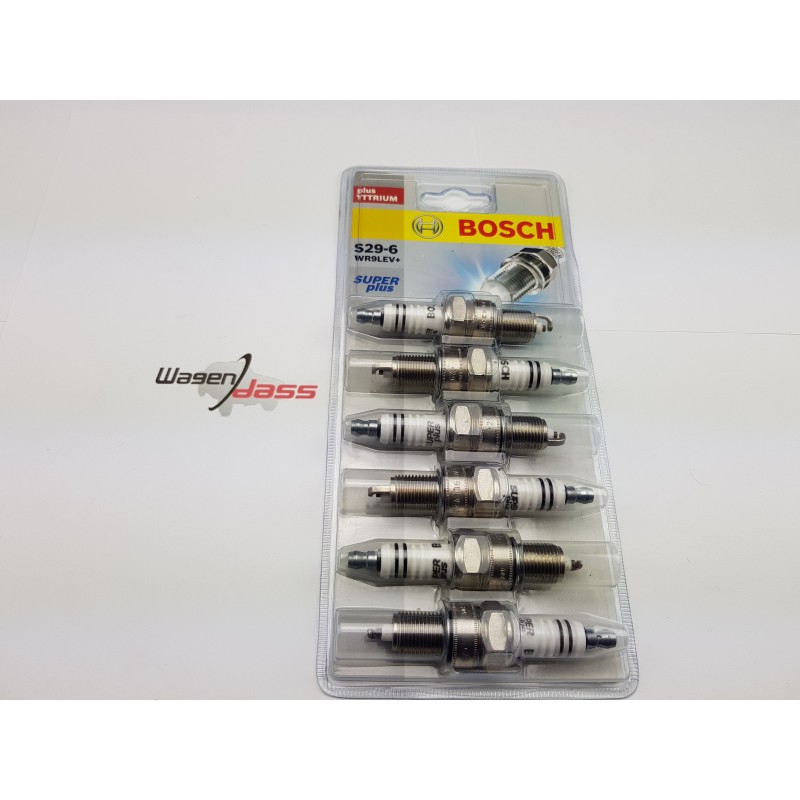 Set of 6 Spark Plug BOSCH Yttrium WR9LEV+