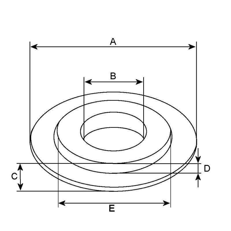 Entryoise para motor de arranque Bosch 0001107049 / 0001108188 / 0001108190