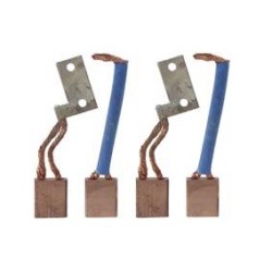 Juego de escobillas / charbon para motor de arranque Lucas M45G / M113 / 26132 / 26133