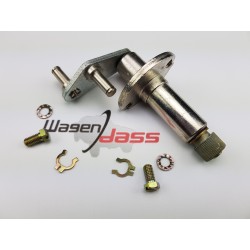 Eje izquierdo para el motor del limpiaparabrisas SEV Marchal 52222402 / 52221102 / 52121102