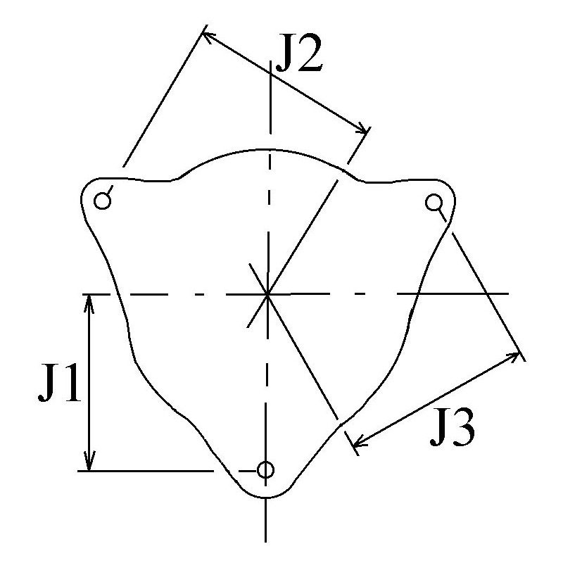 Alternateur équivalent 0120489343 / 0120489341 / 0120488193