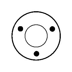 Contacteur / Solénoïde Bosch 0331303002 / 0331303013 / 0331303024