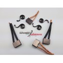 Brush set  with springs for starter  DUCELLIER