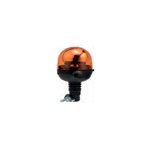 Gyrophare orange microboule 12 volts Approvato-E