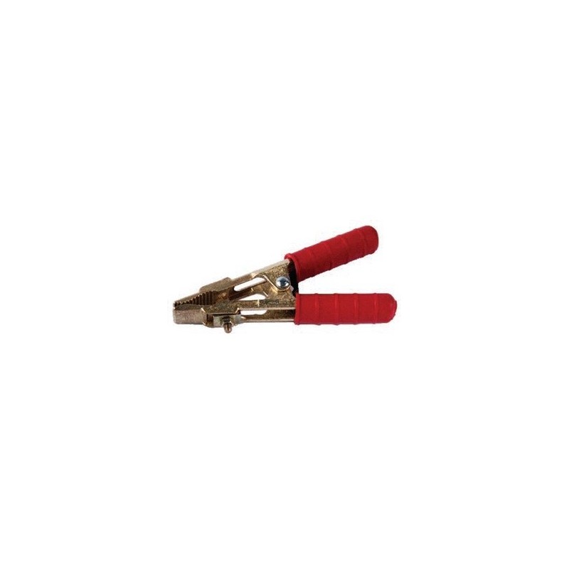 Charging clips red moulded brass cable 16 mm²